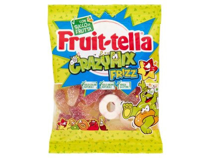 Fruit-tella crazy mix kyslé cukríky 175g
