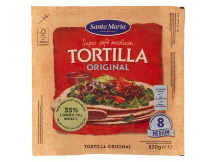 Santa Maria mäkké pšeničné tortilly 320g