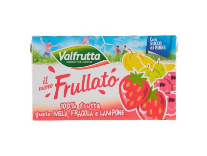 Valfrutta Jahodovo-jablkové A Malinové Smoothie - 125ml X3