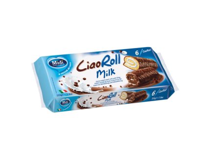 Midi Mléčná Roláda Pokrytá - 222g