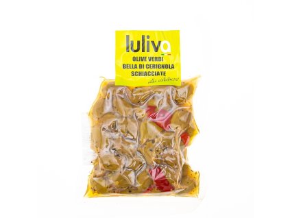 Luliva Bella Cerignola Olivy Drvené Calabrese Style - 200g
