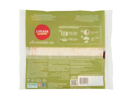 Loriana piadina s olivovým olejom 4x75g