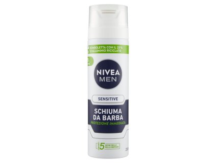 SCHIUMA BARBA NIVEA SENSIT.200