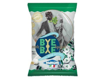 Mangini bye bye mentolové bonbóny 130 g