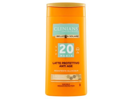LATTE SOLARE PROTETTIVO ANTI AGE SPF20