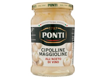 Ponti cibule ve vinném octu 300 g