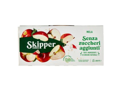 Skipper Jablečný Džus Bez Cukru V Tehličkách - 200ml X3