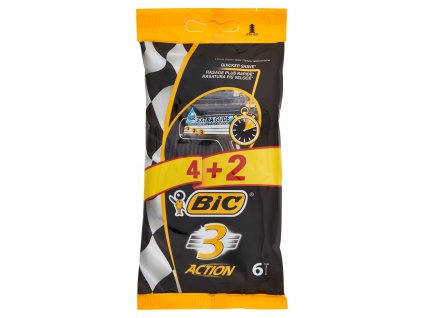 BIC RASOIO ACTION 3L X(4+2)
