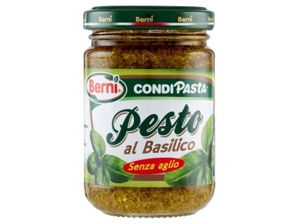 Berni pesto z bazalky bez cesnaku 135g