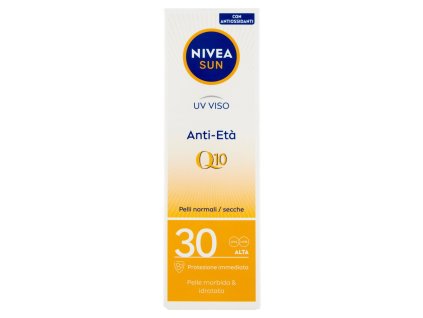 CREMA SOLARE VISO ANTI-ETÀ SPF30