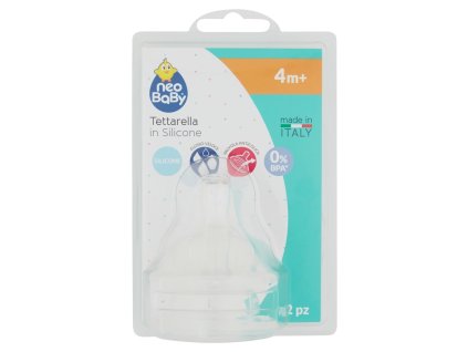 TETTARELLA SILICONE FLUSSO VELOCE 2PZ