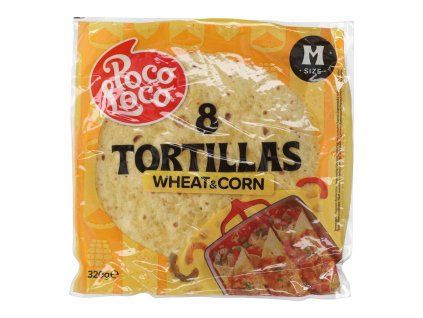 Poco loco kukuričné tortilly 8x 320g