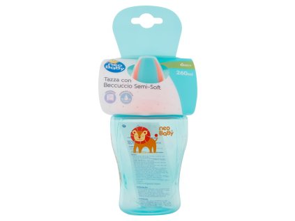 BICCHIERE CON BECCUCCIO SEMISOFT 6M+