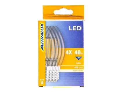 LAMPADINA FILAMENTO 40W LUCE CALDA