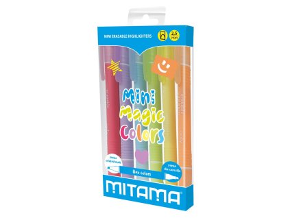 MINI EVIDENZIATORI CANCELLABILI FLUO