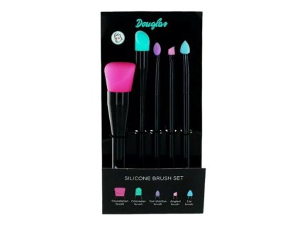 SET MAKE UP PENNELLI SILICONE