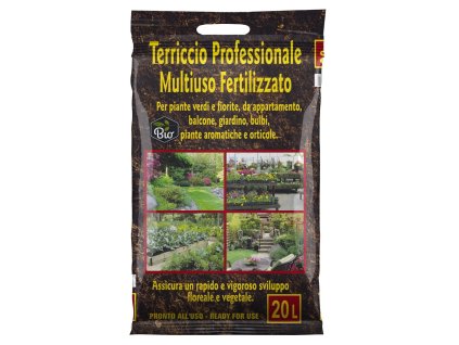 TERRICCIO PROFESSIONALE MULTIUSO FERTILIZZATO BIO
