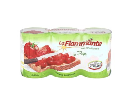 La fiammante drcená rajčata 3 x 400 g