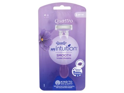 RASOIO SMOOTH QUATTRO LAME VIOLET BLOOM