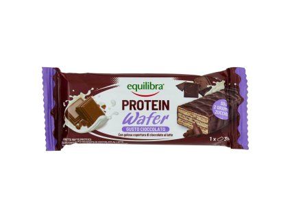 Equilibra Proteinový wafer čokoláda – 35gr