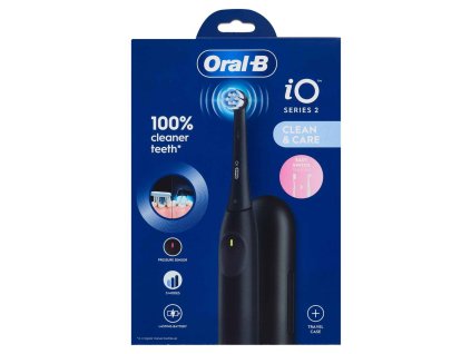 IO2 SPAZZOLINO ELETTRICO NERO + CUSTODIA