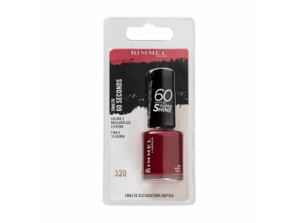 RIMMEL SMALTO 60 SECONDS - 320 RAPID RUBY