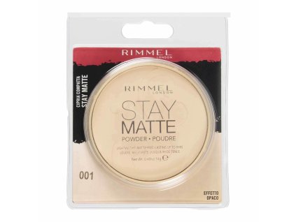 RIMMEL CIPRIA STAY MATTE 001 TRANSPARENT