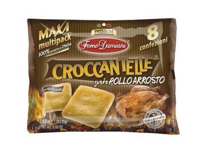 Eurosnack slané chrumkavé krekry s príchťou pečeného kuraťa 240g