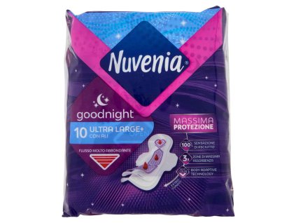 ASSORBENTI ULTRA NOTTE CON ALI X10