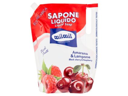 SAPONE LIQUIDO LAMPONE/AMARENA RICARICA