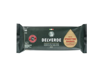 Delverde Spaghetton Quadri °111 těstoviny 1 kg