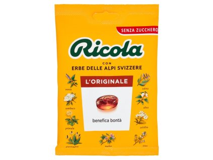Ricola Balzamické Bylinkové Cukríky Bez Cukru - 70gr