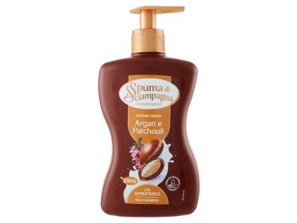 SAPONE LIQUIDO CON OLIO DI ARGAN E PATCHOULI