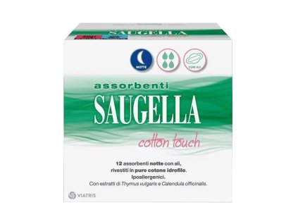 SAUGELLA ASSORBENTI NOTTE X12