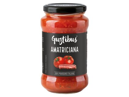Gustibus paradajková omáčka so slaninou 400 g
