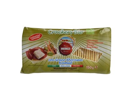 Invernizzi bio krekry z kamutu 150g
