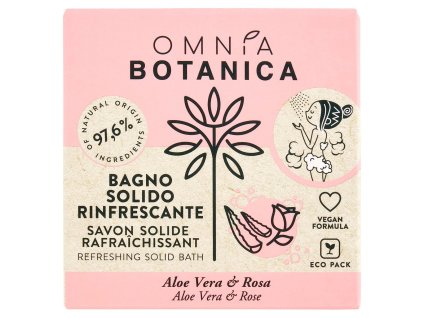 BAGNO SOLIDO RINFRESCANTE ALOE VERA E ROSA