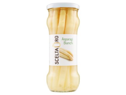 Scelta Oro biel špargľa v náleve 330g
