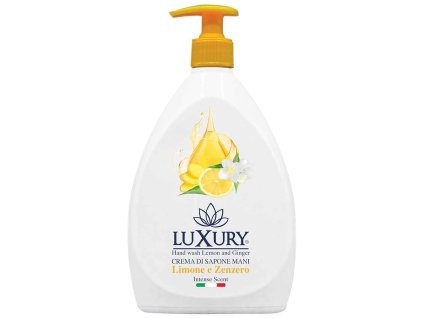 CREMA DI SAPONE MANI C/DISPENSER LIMONE&ZENZERO