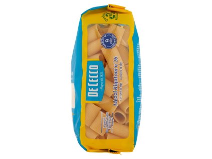 De Cecco semolinové těstoviny Mezzi Rigatoni n.26 500g