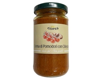 CREMA DI POMODORI CON CILIEGINO
