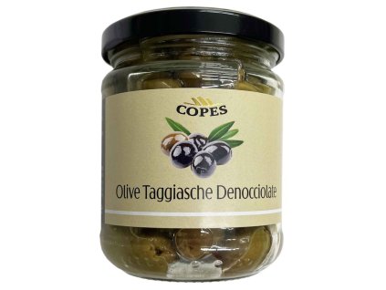 OLIVE TAGGIASCHE DENOCCIOLATE IN OLIO DI GIRASOLE