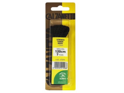 LACCI TONDI NERI 120CM