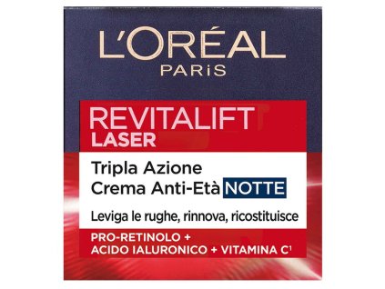 LASER TRIPLA AZIONE CREMA ANTI-ETĂ€ NOTTE