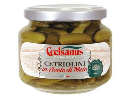 Coelsanus nakladané malé uhorky v jablčnom octe 360g