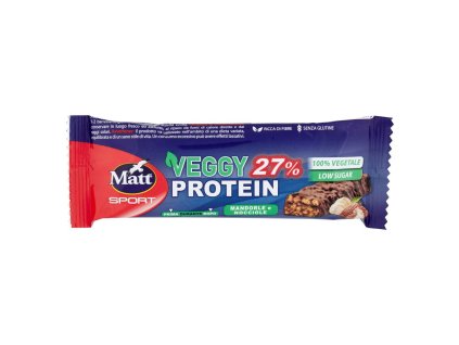 Matt veggy 100% rastlinný proteínová tyčinka 50g