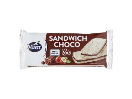 Matt ryžové chlebíky plnené čokoládou 20g