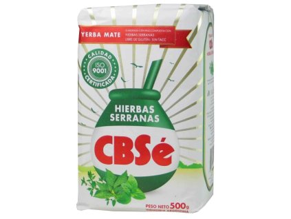 CBS E argentínsky čaj yerba mate serranas 500g