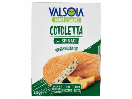 Valsoia sójové kotlety so špenátom 2x90g