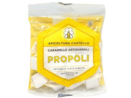 Castello cukríky s medom a propolisom 125g